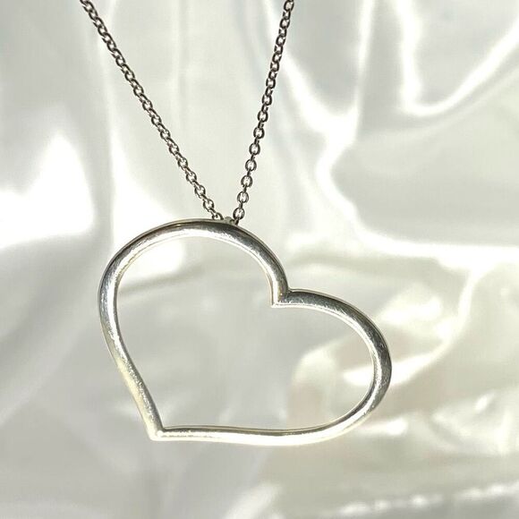 AEG# Sterling 925 Silver Heart pendant & Sterling Chain - Picture 4 of 10